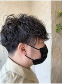 【新宿ペネロープ】ショートマッシュ×波巻きパーマ　担当 RYO