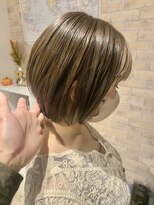 ブレス ヘアー clara店(Bless HAIR) 20代.30代.40代/インナーカラー/ミニボブ/ショートボブ/小顔みせ