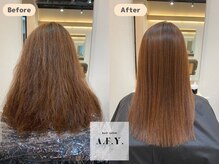 ショートやミディアムの方にも大人気"縮毛矯正"*[ときわ台/板橋/髪質改善/酸熱/縮毛矯正]