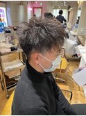 メンズ特化スタイリスト×ソフトツイスト×ツーブロック