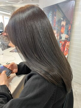 ボタン ハカタ(VOTAN hakata) 【ろみおstyle】オリーブベージュ/髪質改善トリートメント