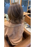 黒染め後でもできるグレージュ