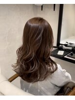 ヘアーメイク ブランニュー 東生駒店(hair make Brand new) 縮毛矯正×ロングコテ巻きアレンジ