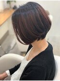 前下がりショートボブ