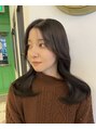 マカロン 宇都宮店(macaron) 毛先内巻きで決まる韓国ミディアムヘアに！