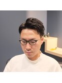 ツーブロックショートスタイル