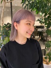 ヘアアンドメイク ルシア 奈良店(hair & make Lucia) ライトラベンダー