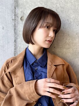 アンドレイ 表参道(andrey) 【ANDREY 宮村】美髪切りっぱなしボブ