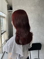 マエストロ(Maestro)&nbsp;ボルドーカラー/ワインレッド/ダブルカラー/髪質改善
