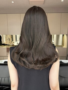 メゾンマイル 恵比寿(maison mile) グレージュカラー/髪質改善/暗髪/レイヤーカット[恵比寿駅]