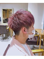 ショートマッシュ×ピンクバイオレット＊