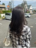 透明感モーブグレージュ