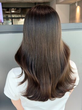 アイティーバイアルバム 北千住店(IT by ALBUM) くすみベージュ透明感カラー秋色小顔_ba482681