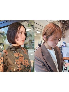 "mm単位でこだわったカットで,大人可愛い×ショートボブをご提供◎[茅ヶ崎/レイヤーカット/men's/学割U24]"