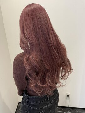 アレクサンドル オブ カラーズ トヤマ(ALEXANDRE OF COLORS TOYAMA) ワンブリーチピンクベージュ