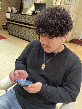 マーズ(MARS) 細かめ波巻きパーマ/20代30代40代