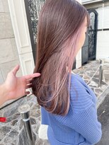 エミス バイ メルト 吉祥寺(emis by melt)&nbsp;【堀惠】インナーカラーラベンダーベージュロング2ブリーチ