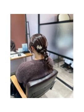 グランミーツ(Grand meets) ゆるふわ編み下ろしスタイル