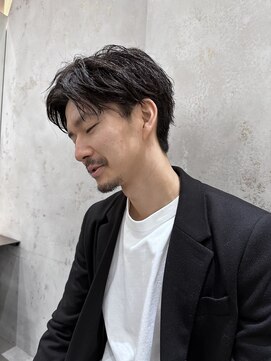 ロンドアベニール 北千住(Lond avenir) スパイキーショートニュアンスパーマスペインカールメンズ北千住