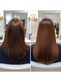 イーエムエー アールビアンカ 名駅店(e.m.a×Ar be.anca)&nbsp;30代女性/髪質改善/縮毛矯正/髪質改善/縮毛矯正/髪質改善