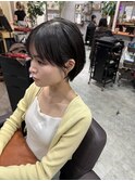 那覇美容室/おもろまち美容室/丸みショート/小顔カット/ショート
