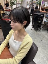 シールドヘアー 沖縄 新都心(C'LD Hair)&nbsp;那覇美容室/おもろまち美容室/丸みショート/小顔カット/ショート