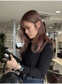 ミルクティーピンクベージュ