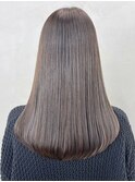 ロング美髪グレージュ顔周りレイヤー_ba435843