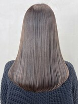 アルバム 銀座(ALBUM GINZA)&nbsp;ロング美髪グレージュ顔周りレイヤー_ba435843