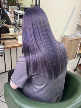 ワク 藤沢店(waku) ハイトーン　ラベンダー　ブリーチ