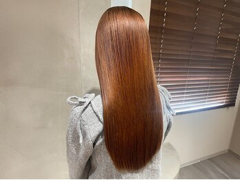 エミュー 大船店(emue)の写真/《ダメージ補修×高品質カラー》お悩み解消をしつつ理想のヘアカラーに*[大船/髪質改善/ダブルカラー/40代]