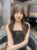 ロンド ロワール 門前仲町(Lond Loire)&nbsp;韓国レイヤーカット/くびれ巻き/前髪顔周り/セミディ[門前仲町]