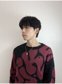 ダウンパーマ　シャドウパーマ　ニュアンスパーマ