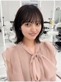 韓国風レイヤーカット髪質改善ダブルカラーハッシュカット
