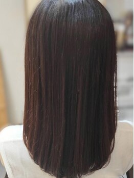 ロゼリカ(R.oselic.A)の写真/【髪質改善】大好評のストレートメニューは一人ひとりのお悩みを解消します!!ふんわり自然にまとまる髪へ☆