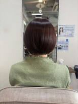 ブルー JR高槻本店(BLUE) 春カラーショートボブ