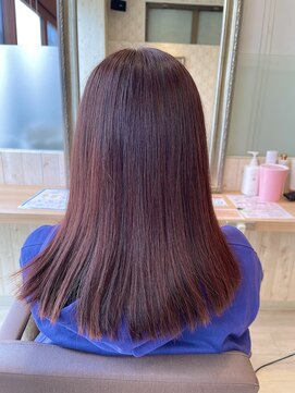 シュガー 仙台宮城野区(&Sugar) ノンジアミンでツヤ感ピンクカラー