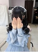 お姫様ハーフツイン♪