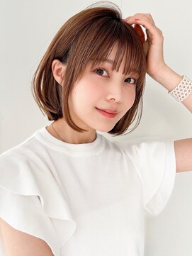 アグノス 青山(Agnos) セミディモテ髪うる艶髪前髪ワンカールこなれヘア愛され美髪
