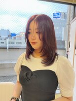 クラヴィア エクラート 梅田店(CLAVIA.ECLART) 韓国レイヤー/ワンホンレイヤー/顔回りレイヤー/ハッシュカット
