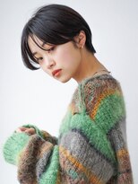 アグ ヘアー イロア 都島店(Agu hair iroa) 《Agu hair》暗髪ハンサムマッシュショート