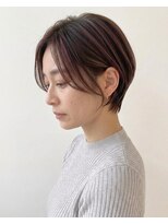ブロッサム 東武練馬店(Blossom) グレージュショートボブ◎透明感×暗髪×大人可愛い小顔