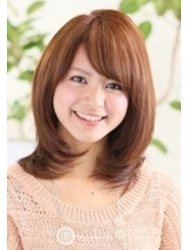 スタジオテオ(studio Teo) 大人上品ナチュラル艶ミディ×小顔ひし形シルエット