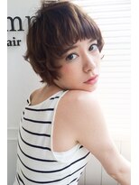 ランプ ヘアー(lamp hair)&nbsp;【lamphair 】黒髪◎外国人風スウィートショート♪No.4