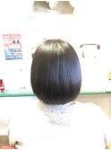 【髪質改善縮毛矯正】ショートボブ【艶髪】