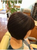 【お手入れしやすい軽さ】ショートボブ