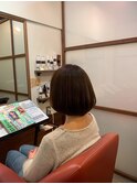 ナチュラルストレートボブ