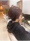 【鳥居】小顔ショートボブ