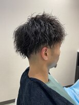 メンズヘアーサロンオーザ ツイストピンパーマ