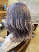 アオゾラヘアーナ ミキザカ アンド パレード(AOZORA HAIR namikizaka＆parade) シルバーパープル